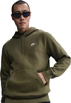 Nike fleece Herren Kapuzenpullover - Olivgrün - Größe XL