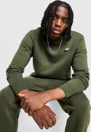 Nike Foundation Crew Sweatshirt - Herren, Grün