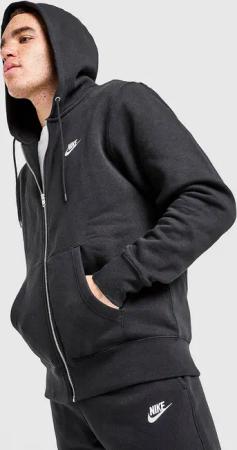 Nike Foundation Full Zip Hoodie - Herren, Schwarz
