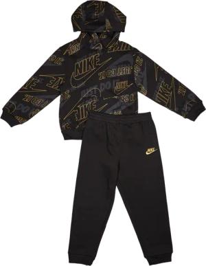 Nike Futura Aop Kinder Trainingsanzüge - Schwarz - Größe 92 - 98 CM - Baumwoll-Fleece