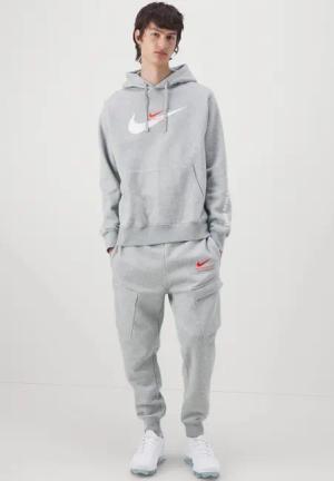 Nike Herren Athletic Fleece Cargo-Trainingsanzug in Grau