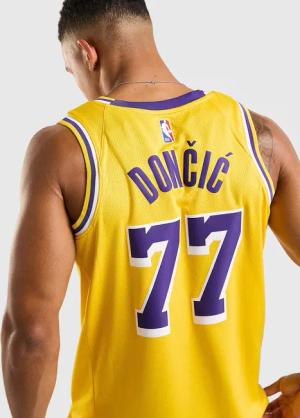 Nike LAL JRSY YEL - Herren, Gelb