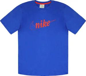Nike-Logo Kurzarm Crew Neck Blue Herren T-Shirt 692359 401