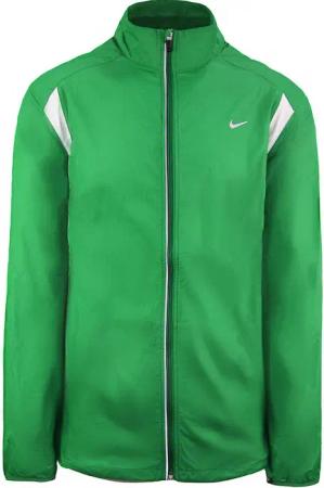 Nike -Logo Langarm Zip Up Green Herren Leichte Jacke 320829 378