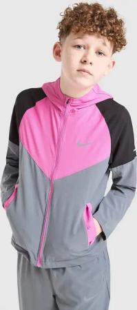 Nike Miler Colourblock Jacke Kinder, Rosa