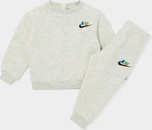 Nike Multi Crew Tracksuit Infant, Grau
