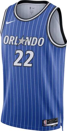 Nike NBA Orlando Magic Icon Edition Franz Wagner Dri-fit Swingman Trikot Blau F481