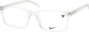 Nike NIKE 1001 900, inkl. Gläser, Rechteckige Brille, Unisex