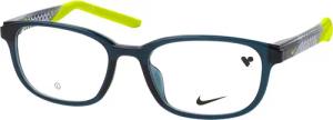 Nike NIKE 7277 412, inkl. Gläser, Rechteckige Brille, Herren
