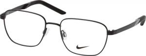 Nike NIKE 8212 001, inkl. Gläser, Quadratische Brille, Herren