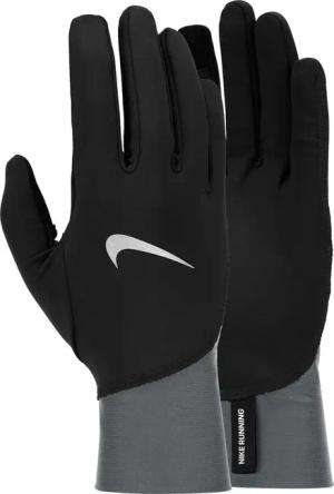 Nike Pacer Midweight Laufhandschuhe-Schwarz,Grau