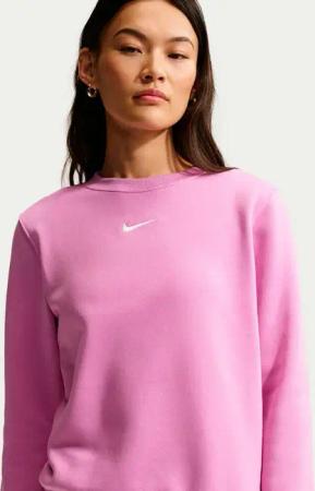 Nike Phoenix Fleece Crew Sweatshirt Damen-flieder in flieder, Größe: XS