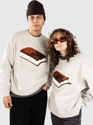 Nike SB Skate Fleece Crew Sweater white