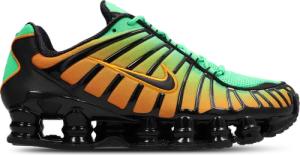 Nike Shox Herren Sneaker - Grün - Größe 41 - Synthetik, Textil