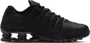 Nike Shox Herren Sneaker - Schwarz - Größe 45.5 - Netz/Synthetik