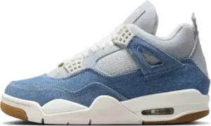Nike  Sneaker 4 Retro TEX Denim Worn Blue