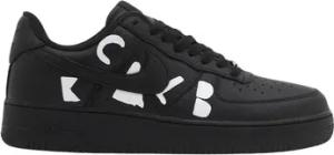 Nike  Sneaker Air Force 1 Low Retro SP BLACK Comme des Garçons Black