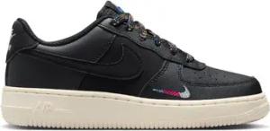 Nike  Sneaker Air Force 1 Lv8 (GS) ""Black Saturn Gold""
