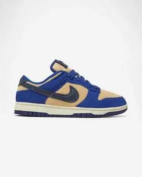 Nike  Sneaker Dunk Low LX Blue Suede (Women's)