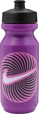 Nike - Sportflasche "Big Mouth", Bildlich (Violett/Schwarz)