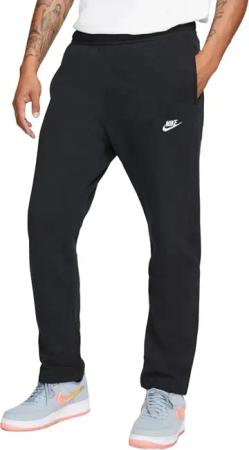 Nike Sportswear Club Fleece Openhem Jogger in Schwarz