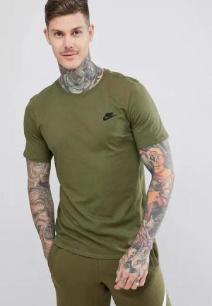 Nike Sportswear Club Herren-T-Shirt in Olive