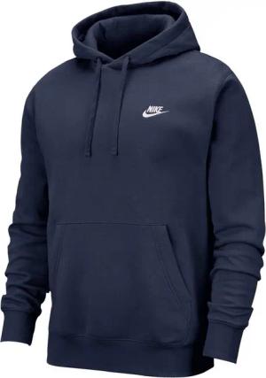Nike - "Sportswear Club" Kapuzenpullover für Herren/Damen Unisex (Mitternachtsblau/Weiß)