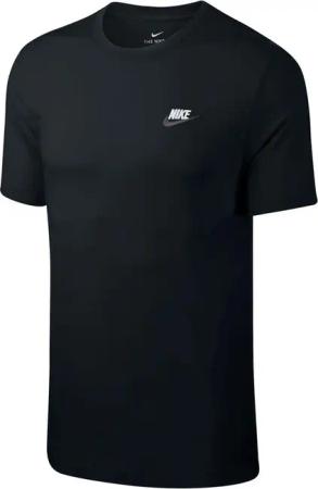 Nike Sportswear Club T-Shirt Herren in schwarz, Größe: M