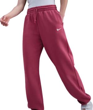 Nike Sportswear Damen Hosen - Rot - Größe 42 - Baumwoll-Jersey