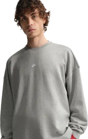 Nike Sportswear Herren Sweatshirts - Grau - Größe L - Baumwoll-Jersey