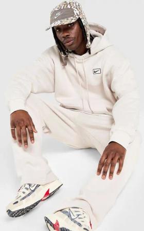 Nike Street Fleece Overhead Hoodie - Herren, Braun