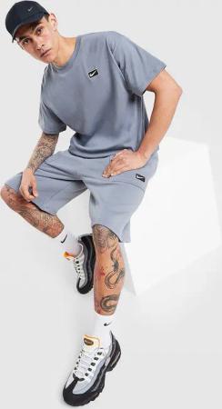 Nike Street Fleece Shorts - Herren, Grau