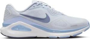 Nike Structure 26 Laufschuhe Damen FOOTBALL GREY/WORLD INDIGO-ALUMINUM D (breit) 37,5