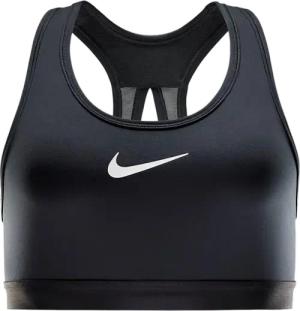 Nike Swoosh High Support Bra Sport-bh Damen Schwarz 0