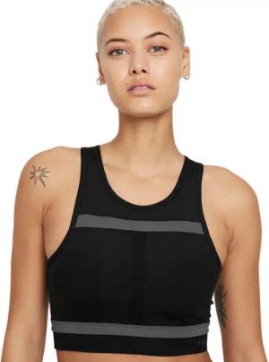 Nike - Swoosh Run Division Sport-BH Damen black iron grey