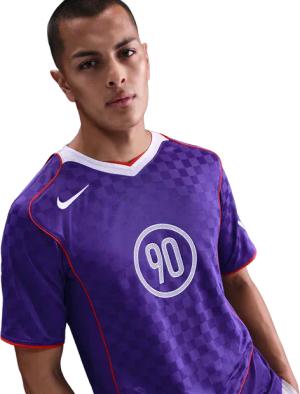 Nike T90 Herren T-Shirts - Lila - Größe XL - Poly Jersey