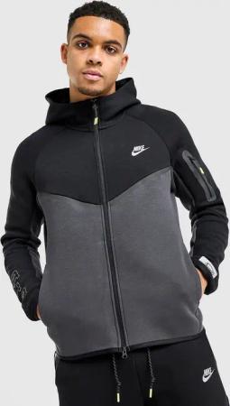 Nike Tech Fleece Air Max Full Zip Hoodie - Herren, Schwarz