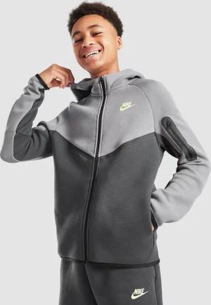 Nike Tech Fleece Full Zip Hoodie Kinder, Schwarz