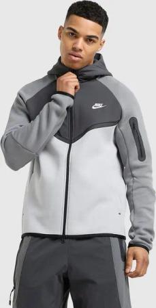 Nike Tech Mix Full Zip Hoodie - Herren, Grau