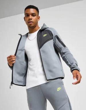 Nike Tech Mix Full Zip Hoodie - Herren, Grau