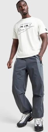Nike Tech Pro Oversized Woven Track Pants - Herren, Grau