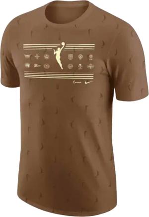 Nike Wnba Crew All Teams T-shirt Braun