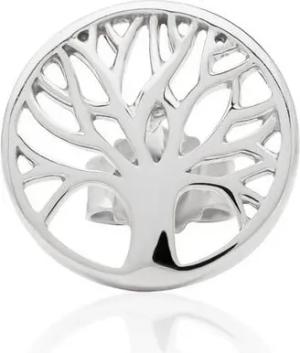 NKlaus Single-Ohrstecker Einzel 10,6mm Baum des Lebens Ohrstecker 925 Sterl (Einzel - 1 Stück)