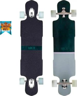 NKX City Action Longboard 39 Teal Freeride