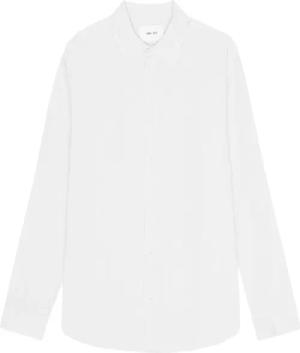 NN. 07 - Camicia Tencel Colby Bianca - Größe M - weiß