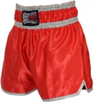 No Limit rote Muay Thai Shorts