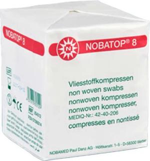 Nobamed Erste-Hilfe-Set Nobatop® 8 à 100 Vliesstoffkompresse - 10 x 10 cm