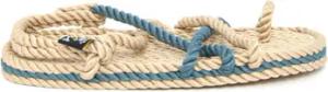 Nomadic State Of Mind  Sandalen TOE-JOE-BEIGE-DENIM