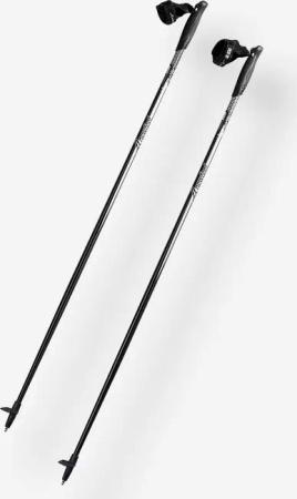 Nordic Walking Stöcke Aluminium - NW P100 schwarz/grau