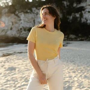 NORDLICHT Gestreiftes T-Shirt aus Bio-Baumwolle ALVA